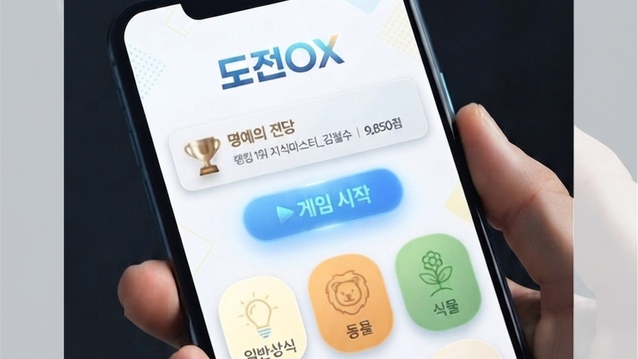 ChallengeOX 홈 화면 이미지