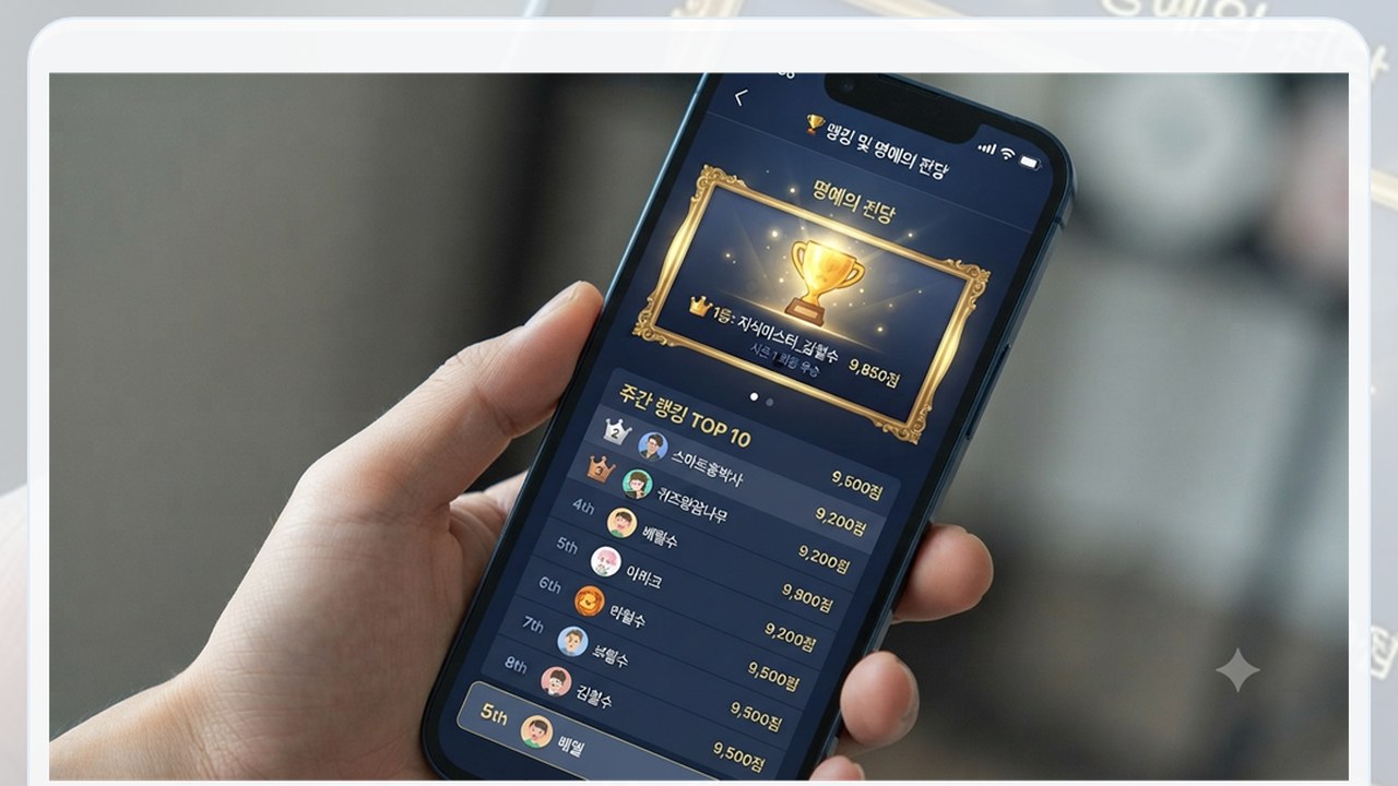 ChallengeOX 랭킹 화면 이미지
