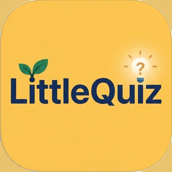 LittleQuizApp 대표 로고 이미지